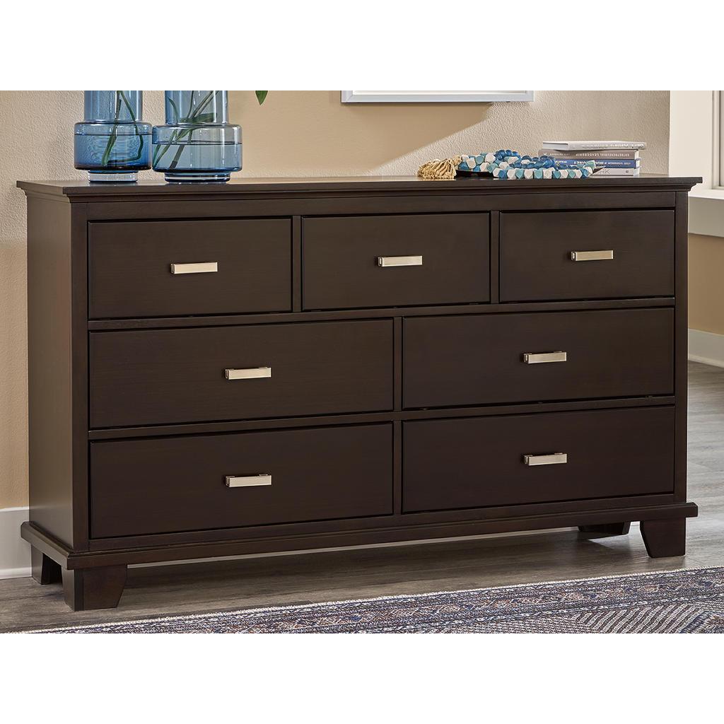 Covetown Dresser — Dark Brown, 7 Drawer Signature Design by Ashley® Bedroom
