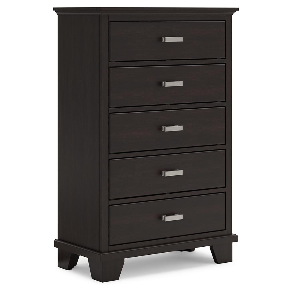 Covetown Chest of Drawers — Dark Brown Signature Design by Ashley® Bedroom