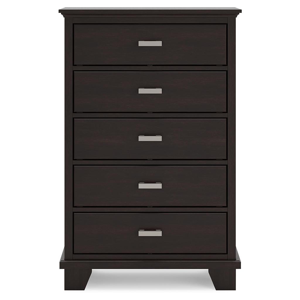 Covetown Chest of Drawers — Dark Brown Signature Design by Ashley® Bedroom