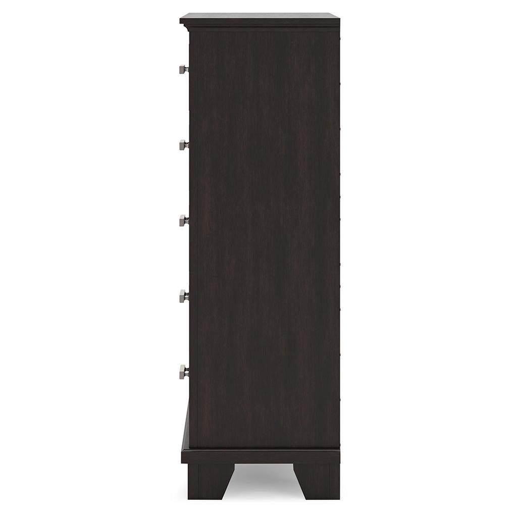 Covetown Chest of Drawers — Dark Brown Signature Design by Ashley® Bedroom
