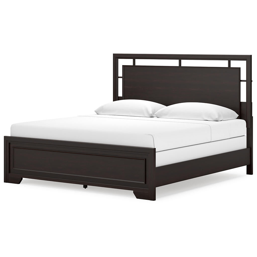 Covetown King Panel Bed, Dresser, Mirror and Nightstand Signature Design by Ashley® Uncategorized
