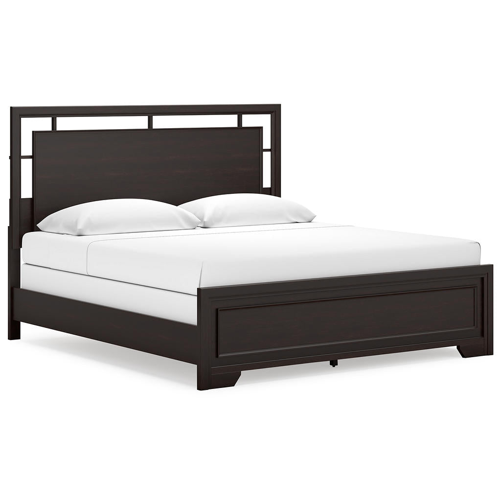 Covetown King Panel Bed, Dresser, Mirror and Nightstand Signature Design by Ashley® Uncategorized