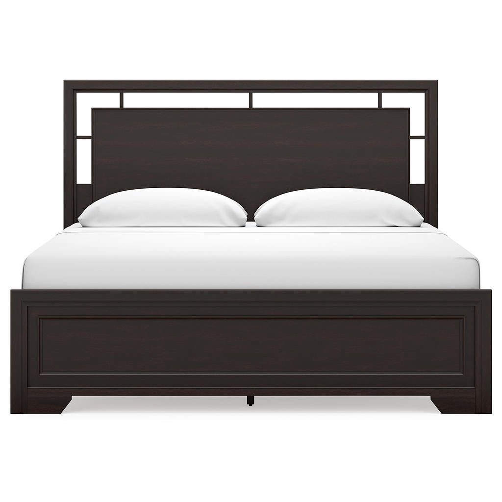 Covetown King Panel Bed, Dresser, Mirror and Nightstand Signature Design by Ashley® Uncategorized