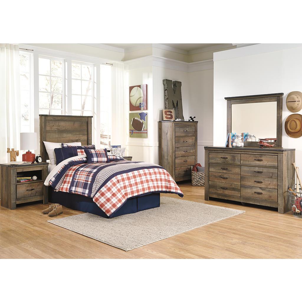 Trinell Chest of Drawers — Rustic Plank Signature Design by Ashley® Bedroom