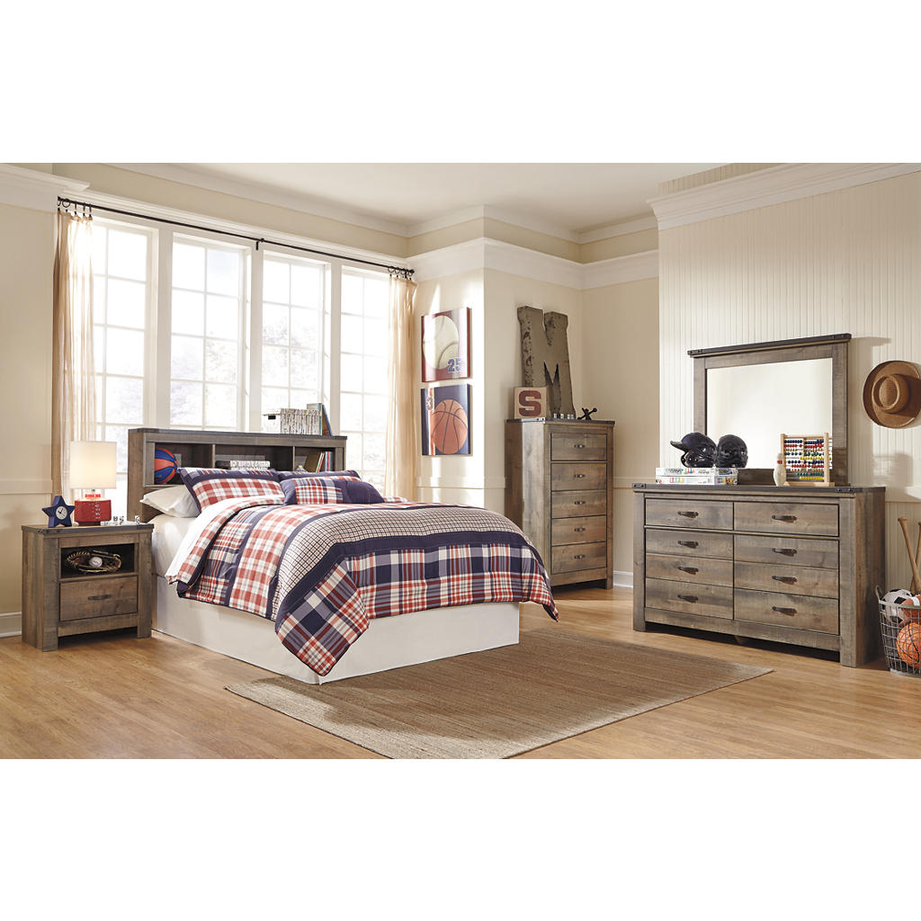 Trinell Full Bookcase Headboard Signature Design by Ashley® Headboards