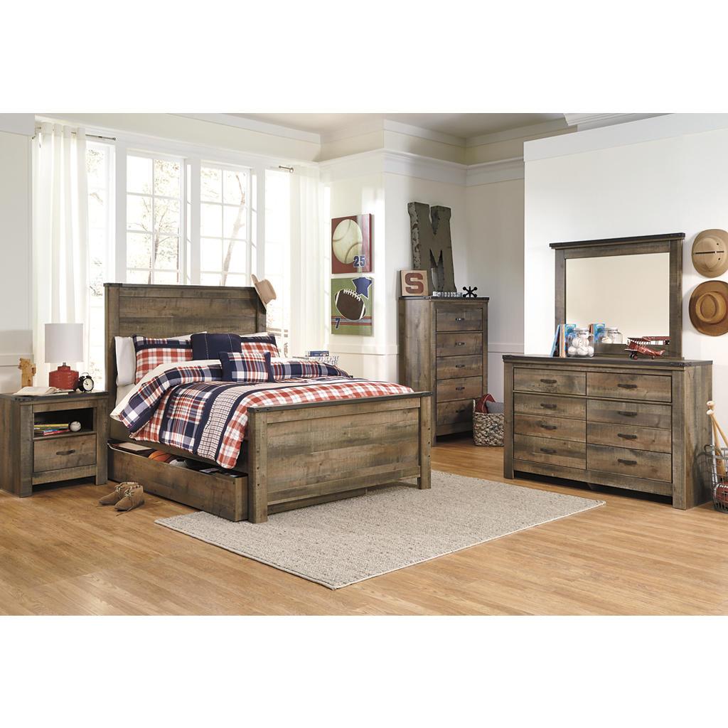 Trinell Chest of Drawers — Rustic Plank Signature Design by Ashley® Bedroom