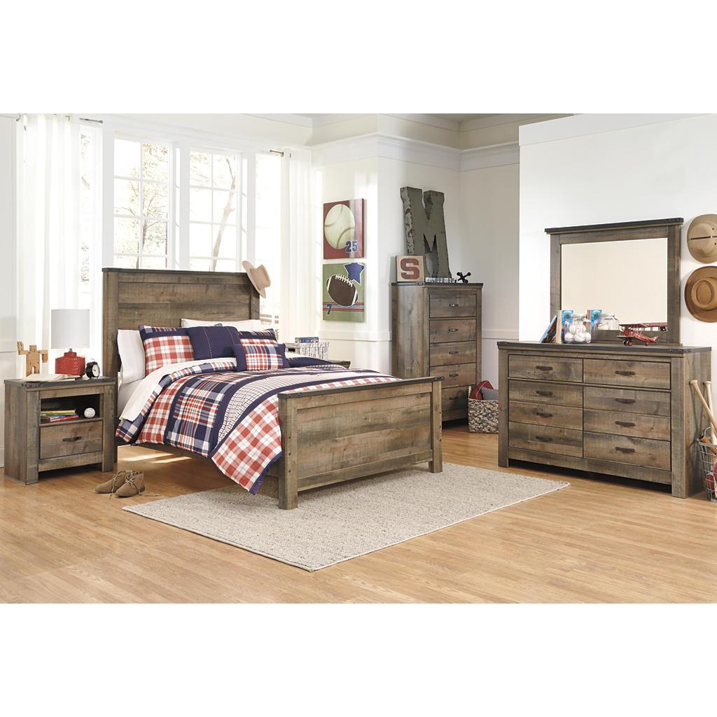 Trinell Chest of Drawers — Rustic Plank Signature Design by Ashley® Bedroom