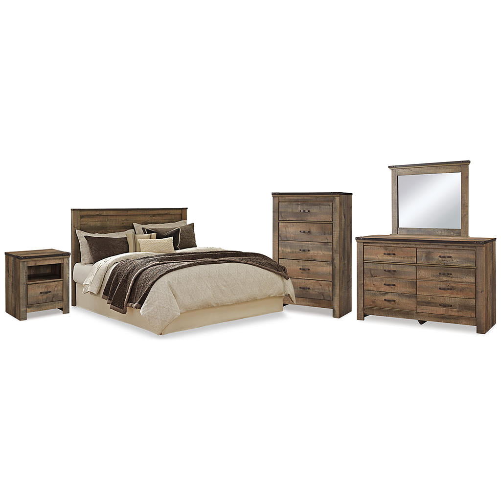 Trinell Queen Panel Headboard, Dresser, Mirror, Chest and Nightstand Signature Design by Ashley® Uncategorized