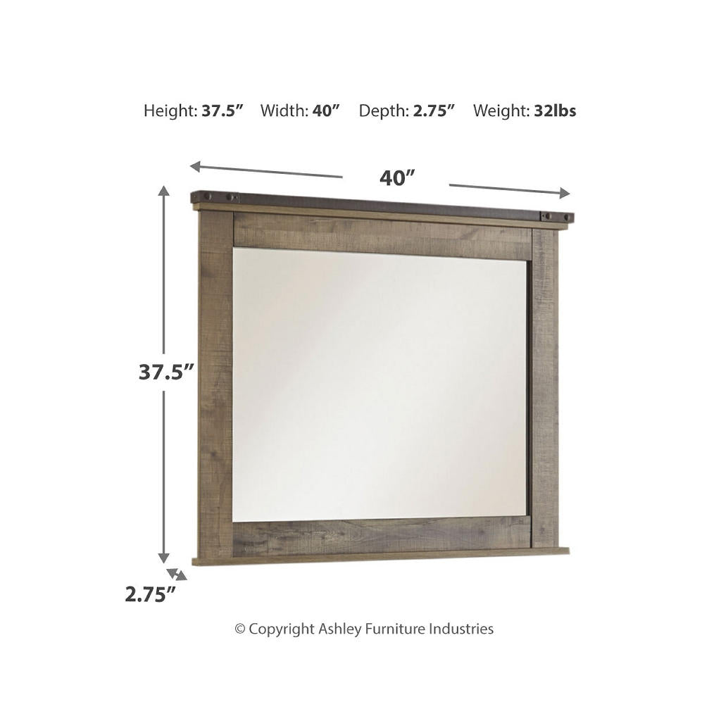 Trinell Full Panel Bed, Dresser, Mirror and Nightstand Signature Design by Ashley® Uncategorized