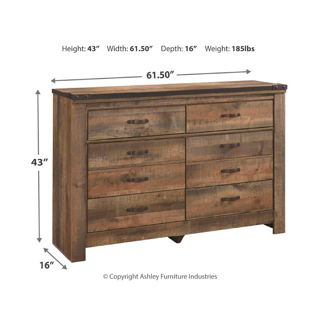 Trinell Twin Bookcase Storage Bed, Dresser and Nightstand Signature Design by Ashley® Uncategorized