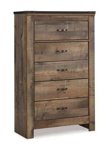 Trinell Chest of Drawers — Rustic Plank Signature Design by Ashley® Bedroom