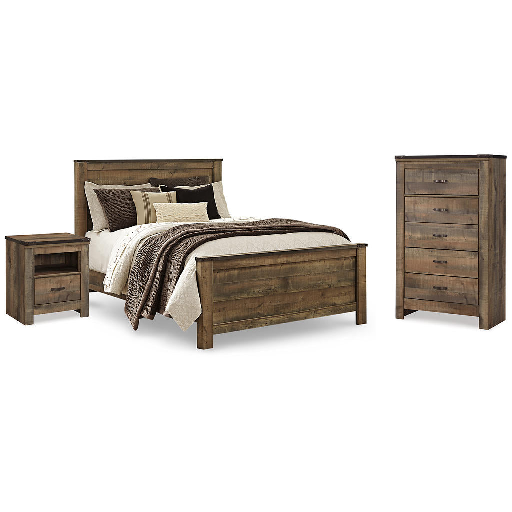 Trinell Queen Panel Bed, Chest and 2 Nightstands Signature Design by Ashley® Uncategorized