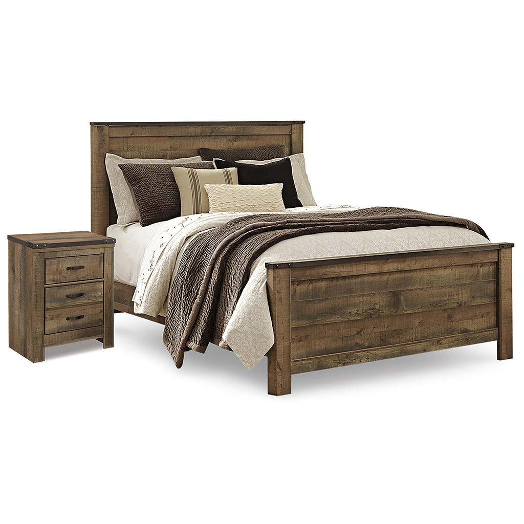 Trinell Queen Panel Bed And Nightstand Signature Design by Ashley® Uncategorized