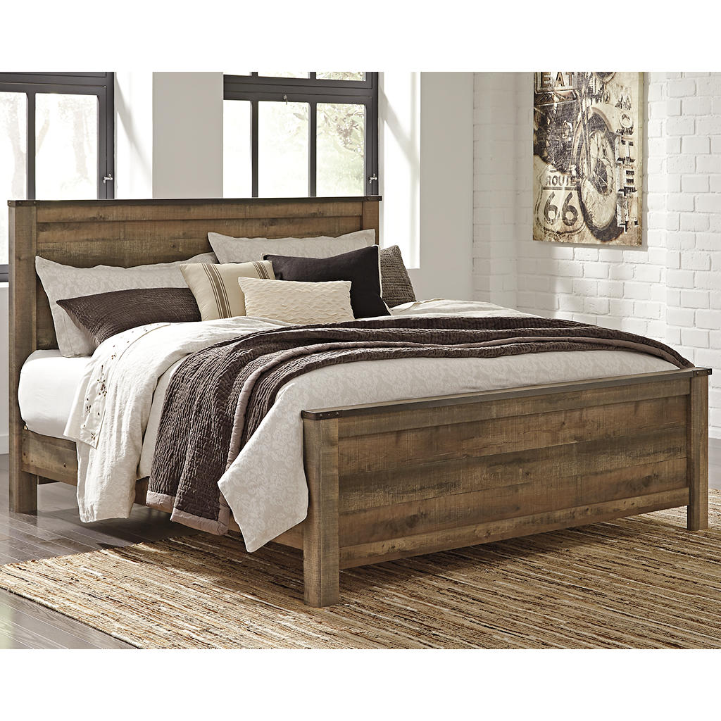 Trinell King Panel Bed and Nightstand Signature Design by Ashley® Uncategorized
