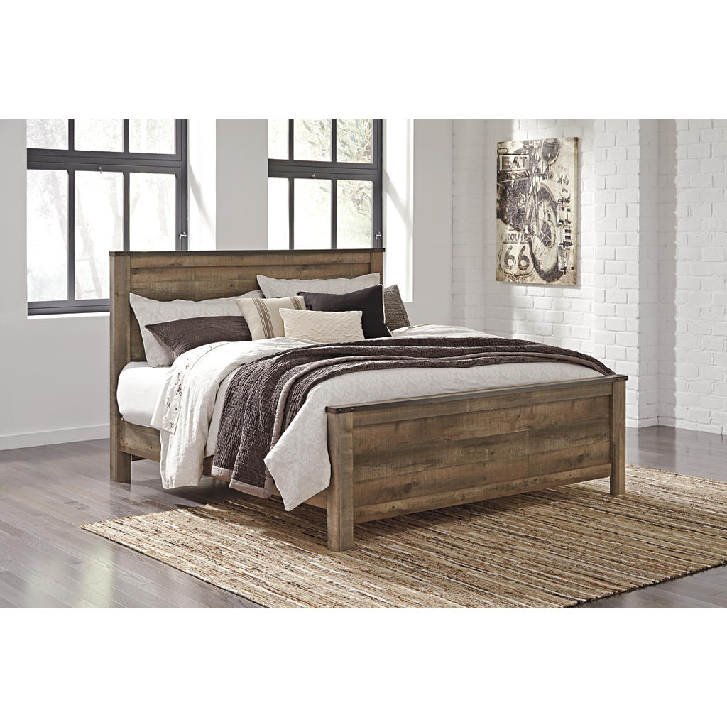 Trinell King Panel Bed, Dresser, Mirror and Nightstand Signature Design by Ashley® Uncategorized