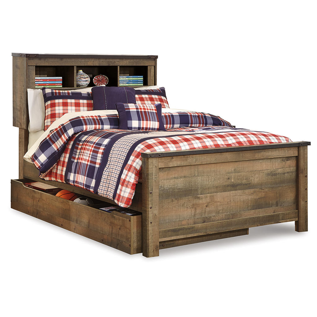 Trinell Full Bookcase Bed with Storage Signature Design by Ashley® Beds