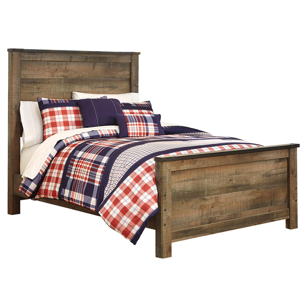 Trinell Full Panel Bed with Storage and Dresser Signature Design by Ashley® Uncategorized
