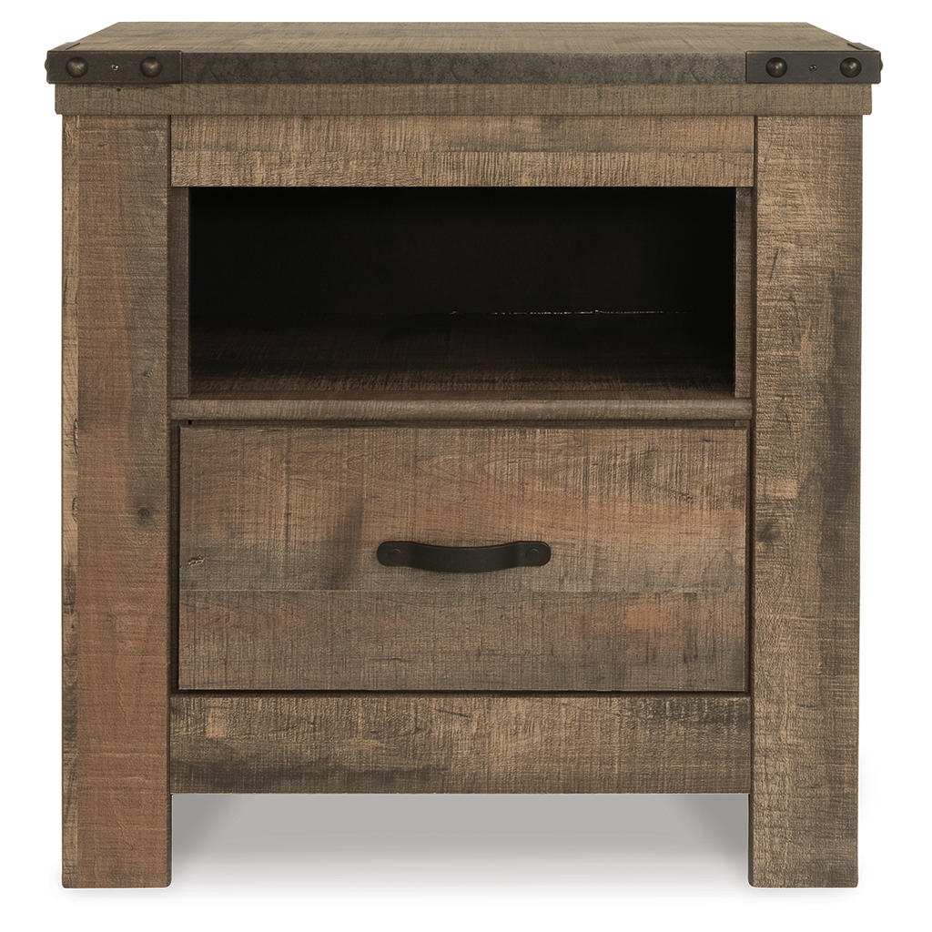Trinell Queen Poster Bed, Dresser, Mirror and Nightstand Signature Design by Ashley® Uncategorized
