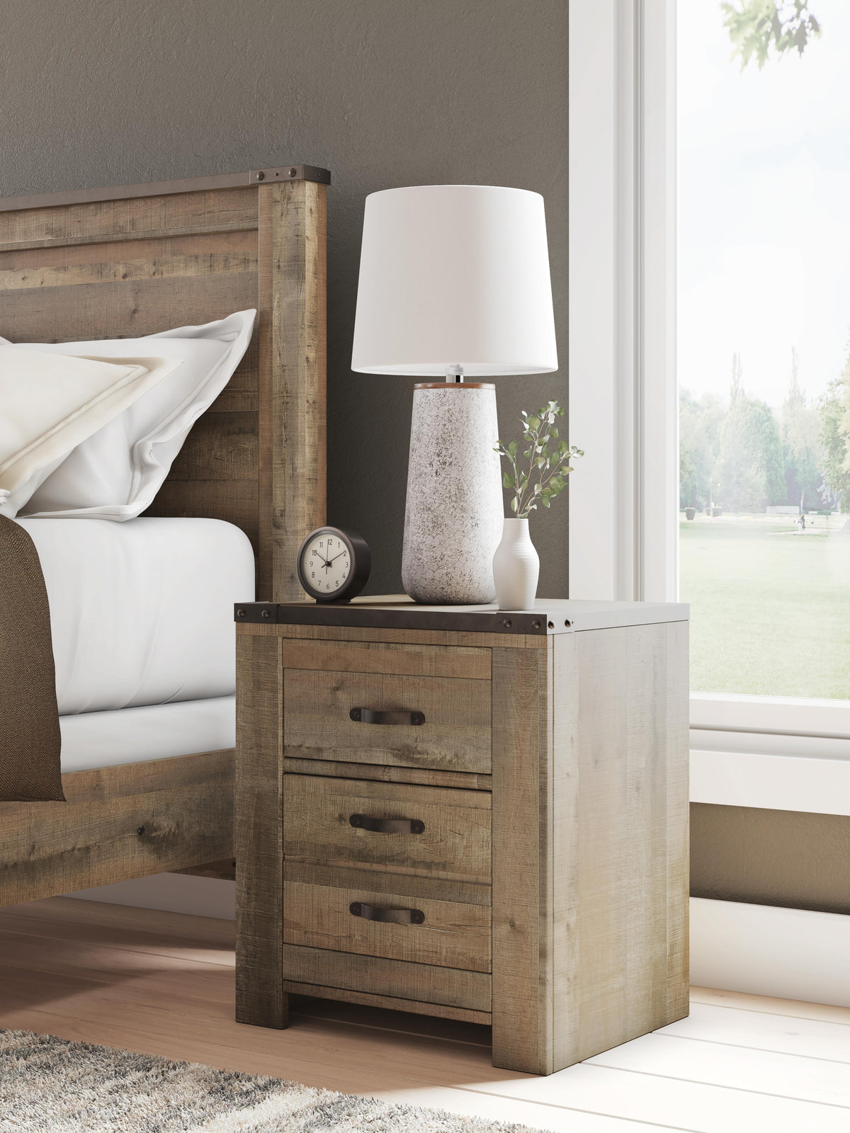 Trinell Twin Bookcase Storage Bed, Dresser and 2 Nightstands Signature Design by Ashley® Bedroom