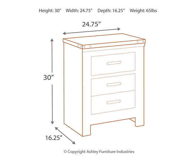 Trinell Queen Panel Bed, Dresser, Mirror and Nightstand