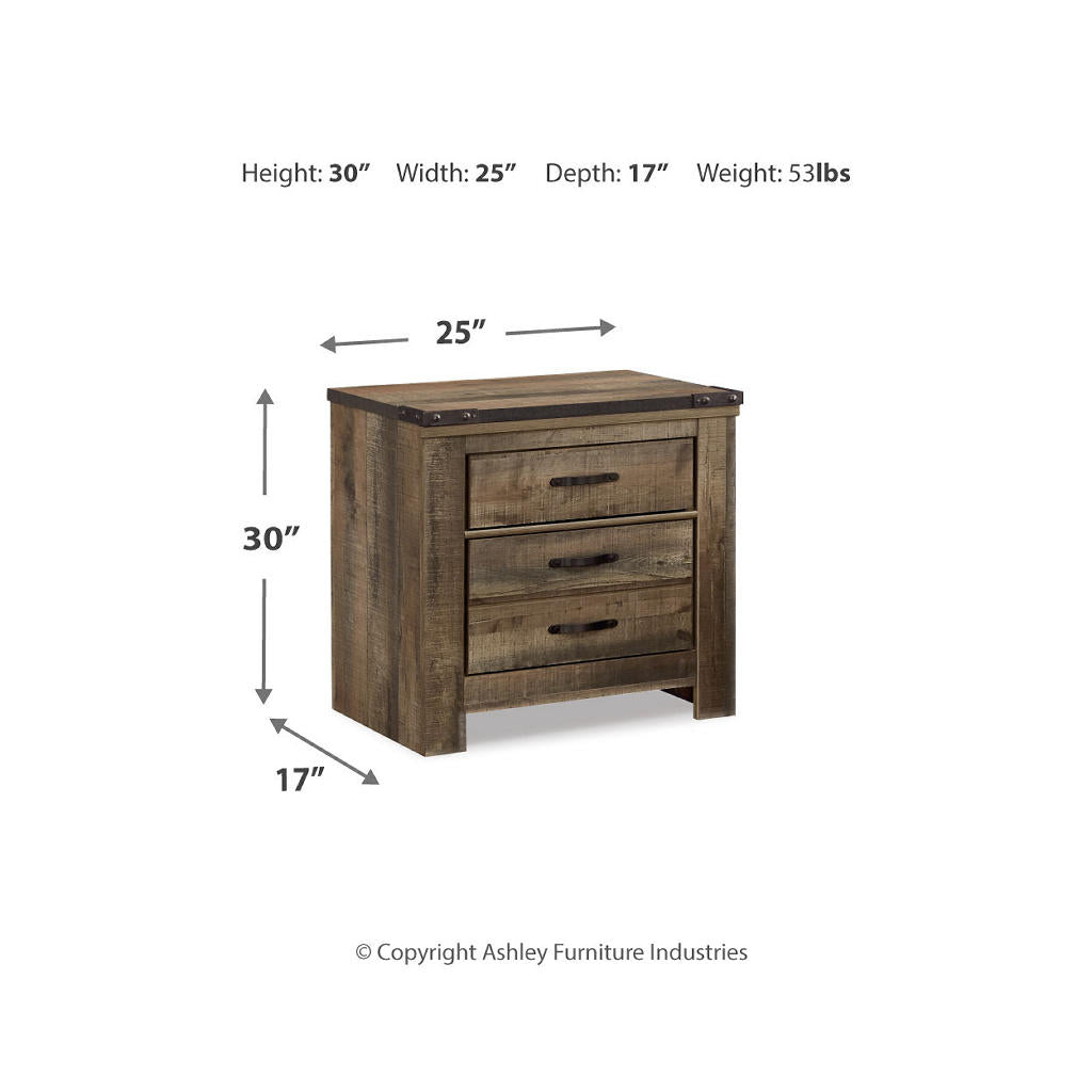 Trinell King Panel Bed, Dresser, Mirror and 2 Nightstands Signature Design by Ashley® Uncategorized