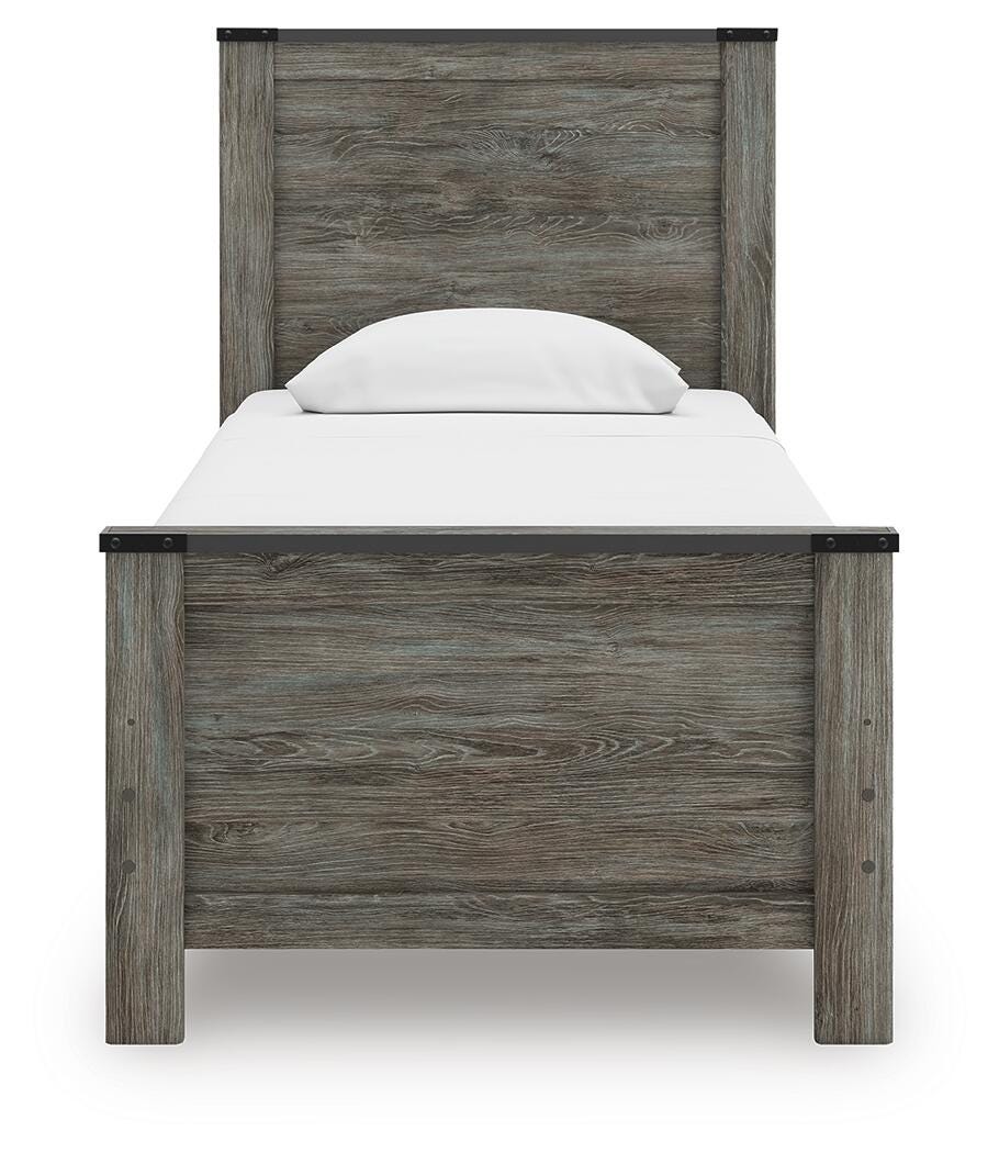 Frandern Twin Panel Bed, Dresser and Mirror — 3-Piece Set Signature Design by Ashley® Bedroom