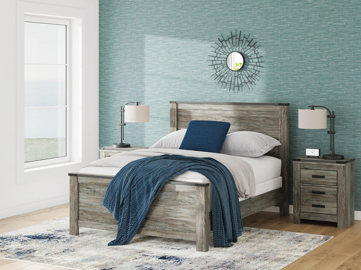 Frandern Queen Panel Bed, Dresser and Mirror — 3-Piece Set Signature Design by Ashley® Bedroom