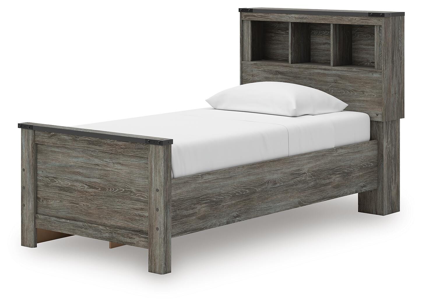 Frandern Twin Bookcase Bed with Storage, Dresser and Mirror Signature Design by Ashley® Bedroom