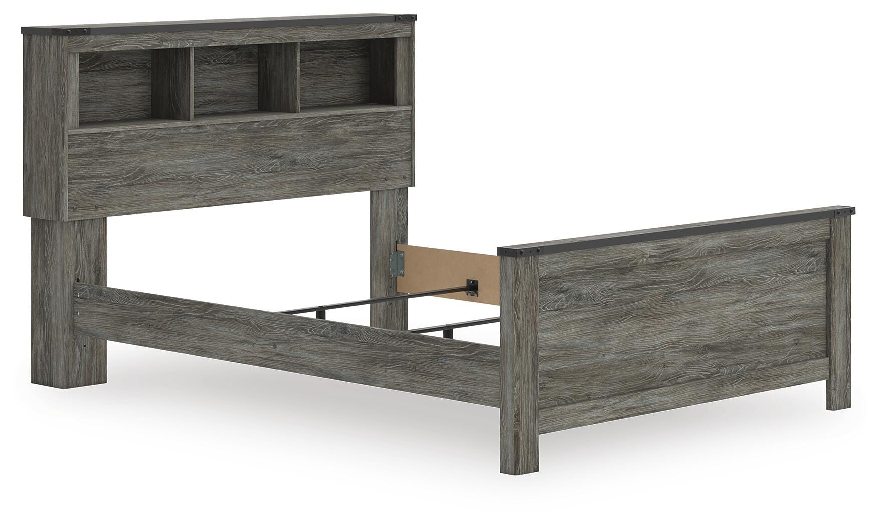Frandern Queen Bookcase Bed, Dresser and Mirror — 3-Piece Set Signature Design by Ashley® Bedroom