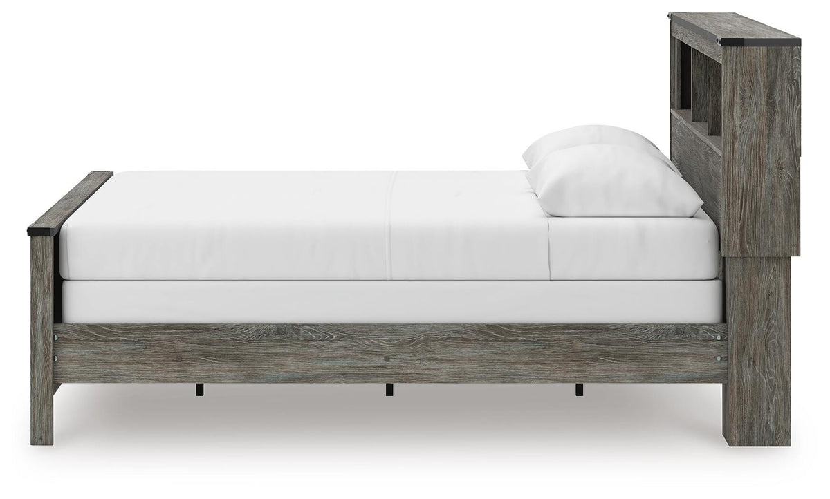Frandern Queen Bookcase Bed, Dresser and Mirror — 3-Piece Set Signature Design by Ashley® Bedroom