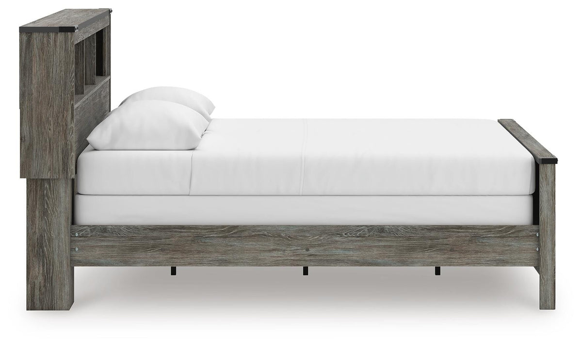 Frandern Queen Bookcase Bed, Dresser and Mirror — 3-Piece Set Signature Design by Ashley® Bedroom