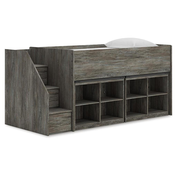 Frandern Twin Loft Bed (B25) — Gray Signature Design by Ashley® Bunk Beds