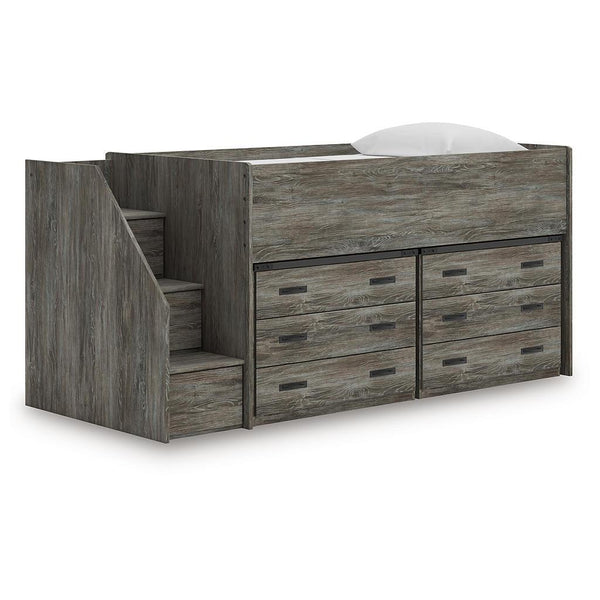 Frandern Twin Loft Bed (B26) — Gray Signature Design by Ashley® Bunk Beds