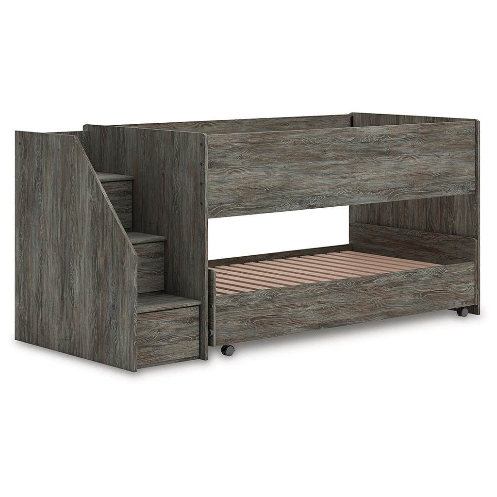 Frandern Twin over Twin Loft Bed Signature Design by Ashley® Bunk Beds