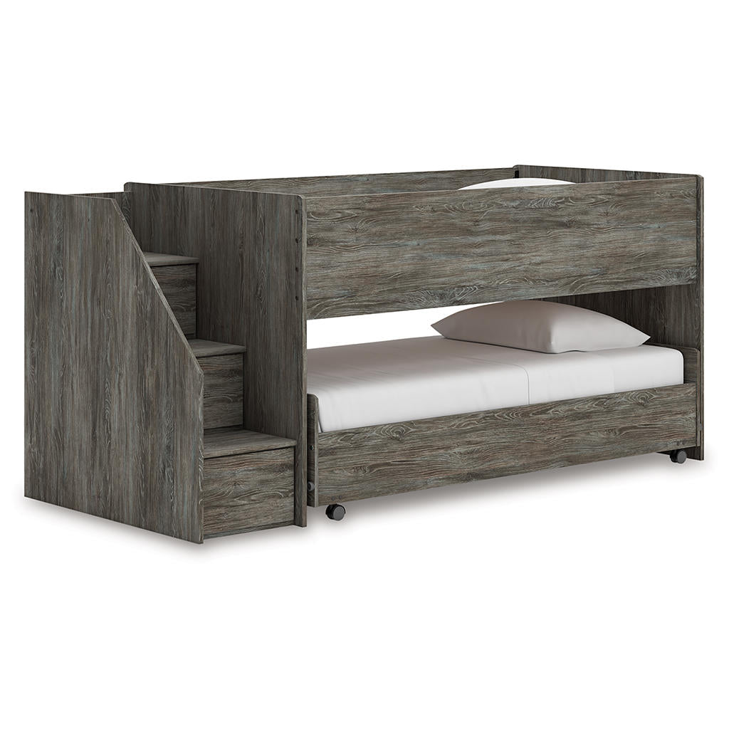 Frandern Twin over Twin Loft Bed Signature Design by Ashley® Bunk Beds