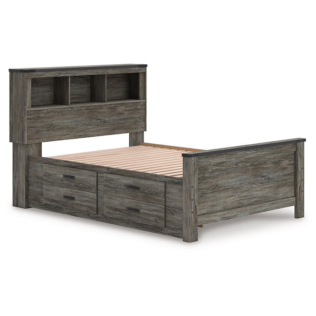 Frandern Full Bookcase Panel Bed with Storage Signature Design by Ashley® Beds