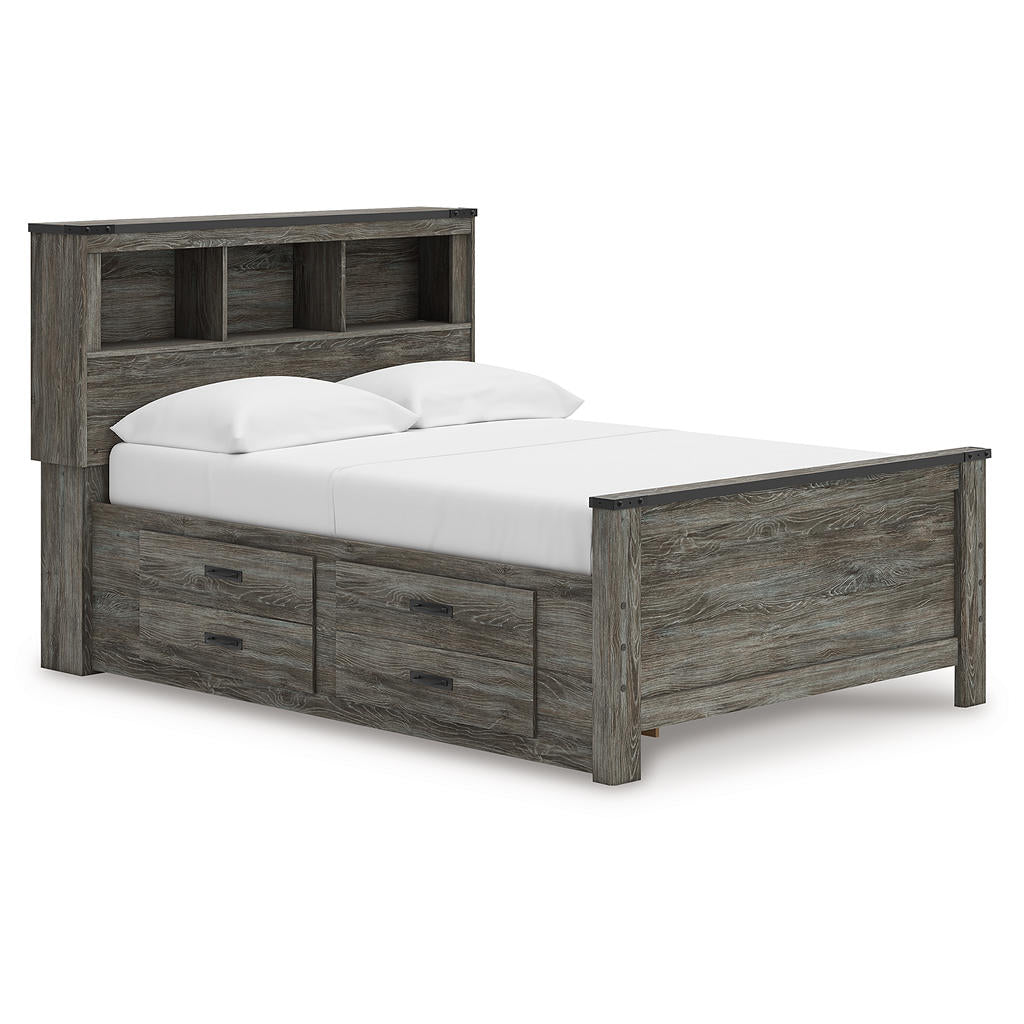 Frandern Full Bookcase Panel Bed with Storage Signature Design by Ashley® Beds
