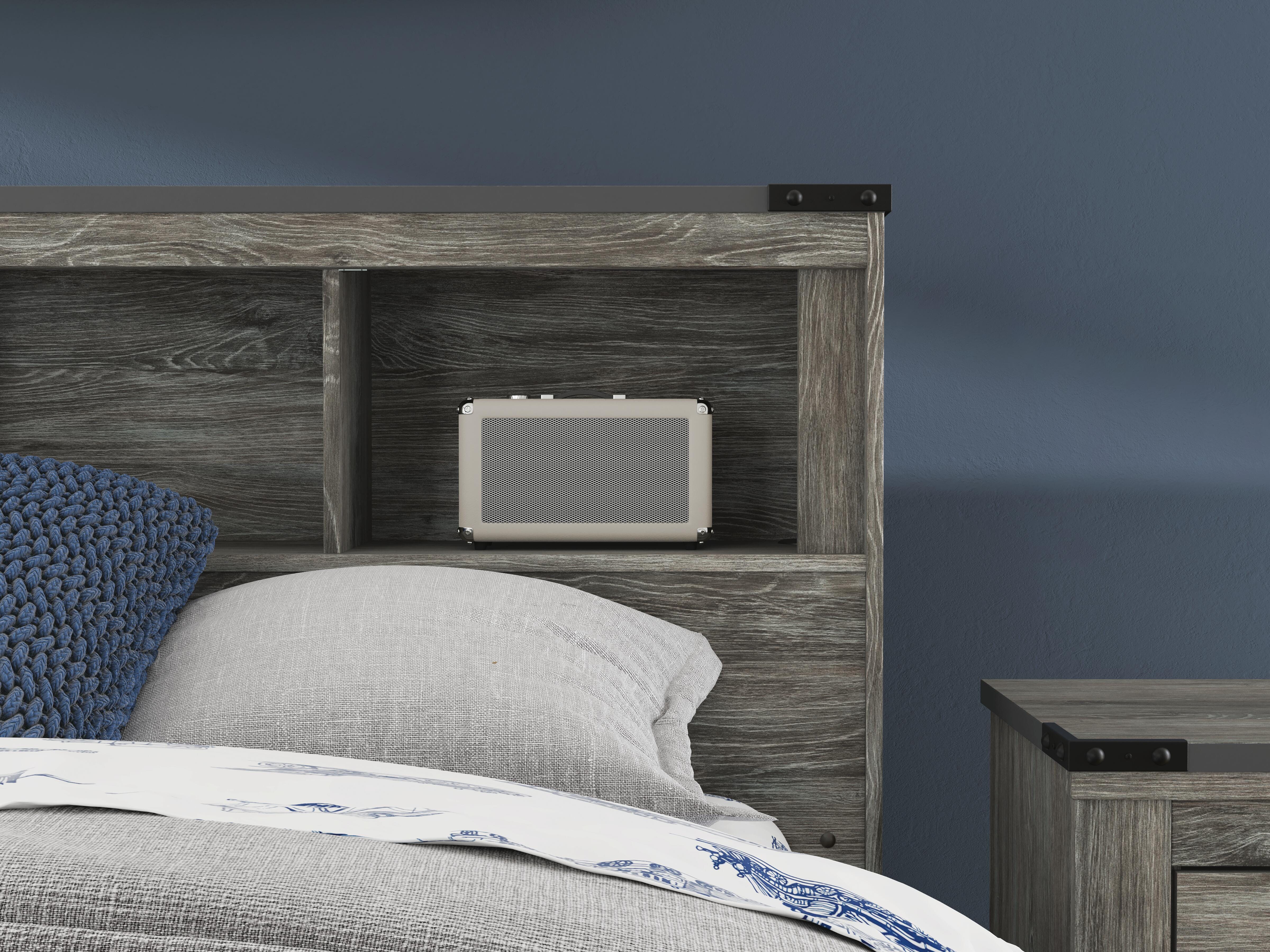 Frandern Full Bookcase Bed with Storage, Dresser and Mirror Signature Design by Ashley® Bedroom