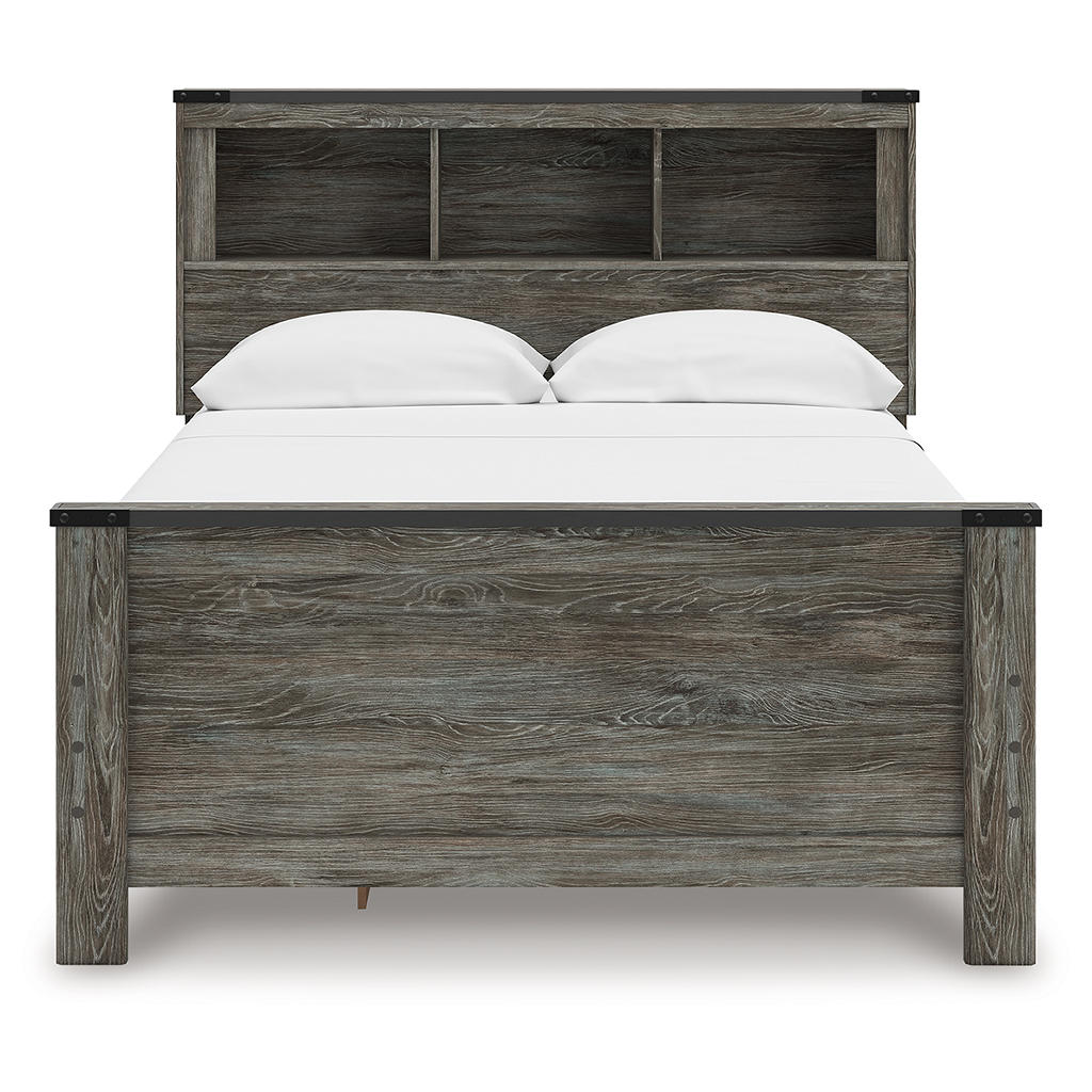 Frandern Full Bookcase Panel Bed with Storage Signature Design by Ashley® Beds