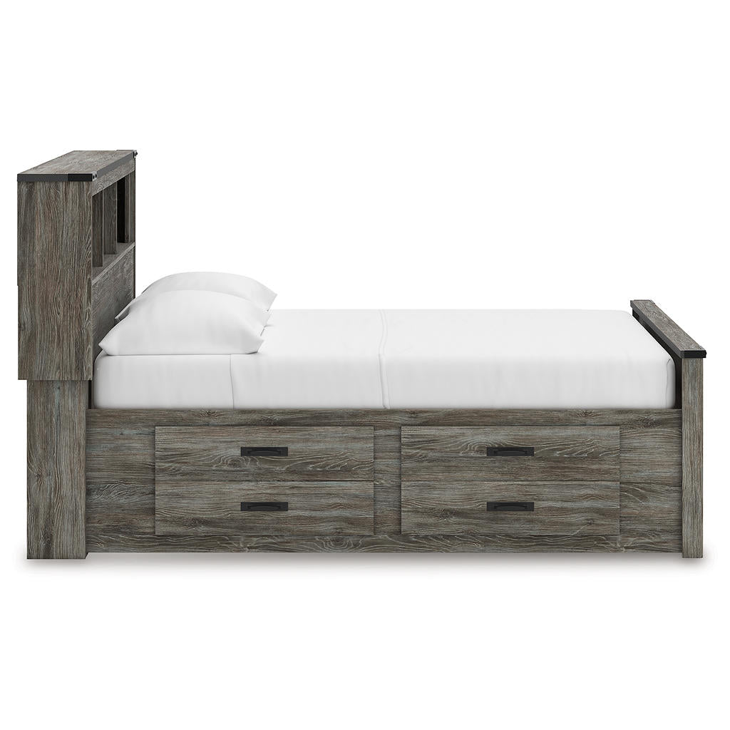 Frandern Full Bookcase Panel Bed with Storage Signature Design by Ashley® Beds