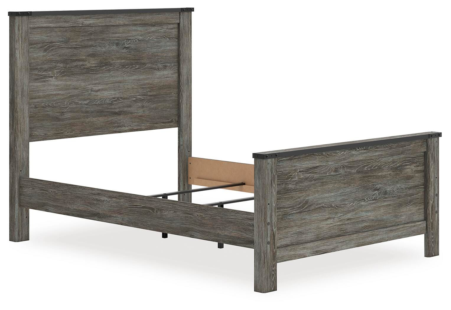 Frandern Full Panel Bed, Dresser and Mirror