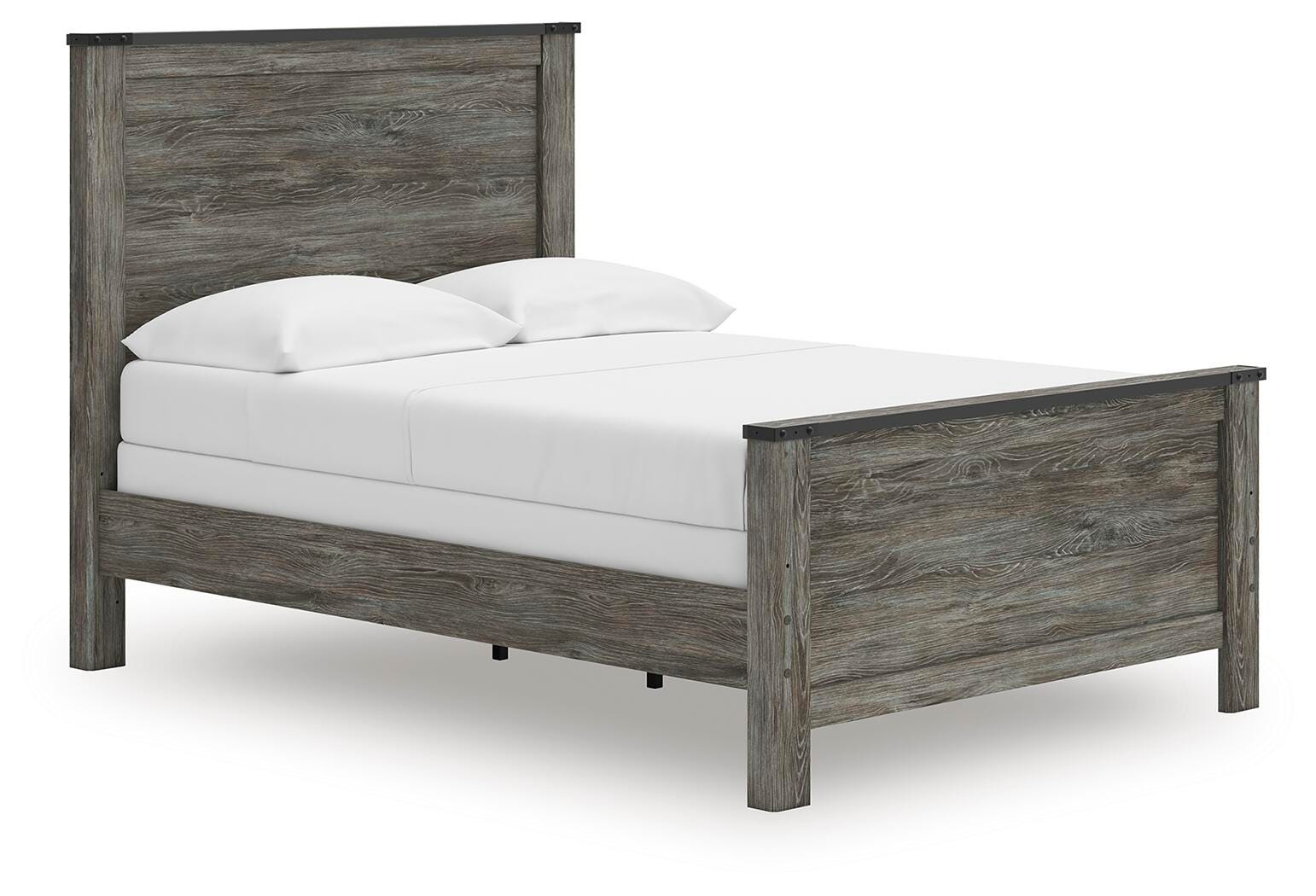 Frandern Full Panel Bed, Dresser and Mirror