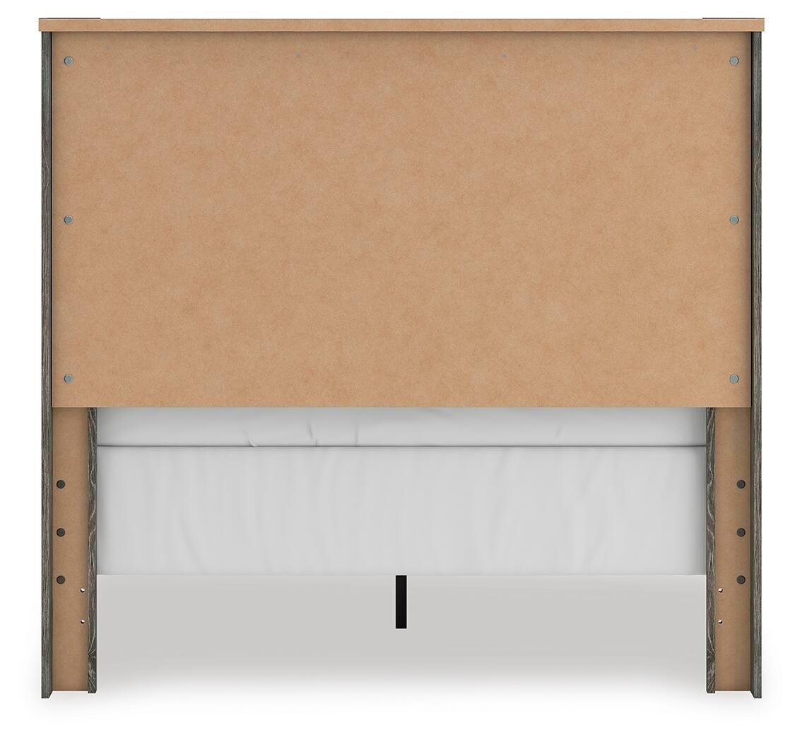 Frandern Full Panel Bed, Dresser and Mirror