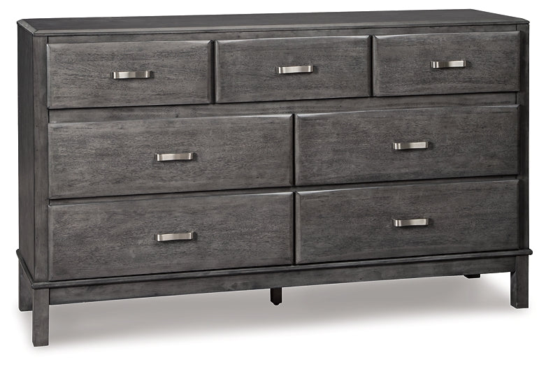 Caitbrook King Storage Bed, Dresser and Nightstand