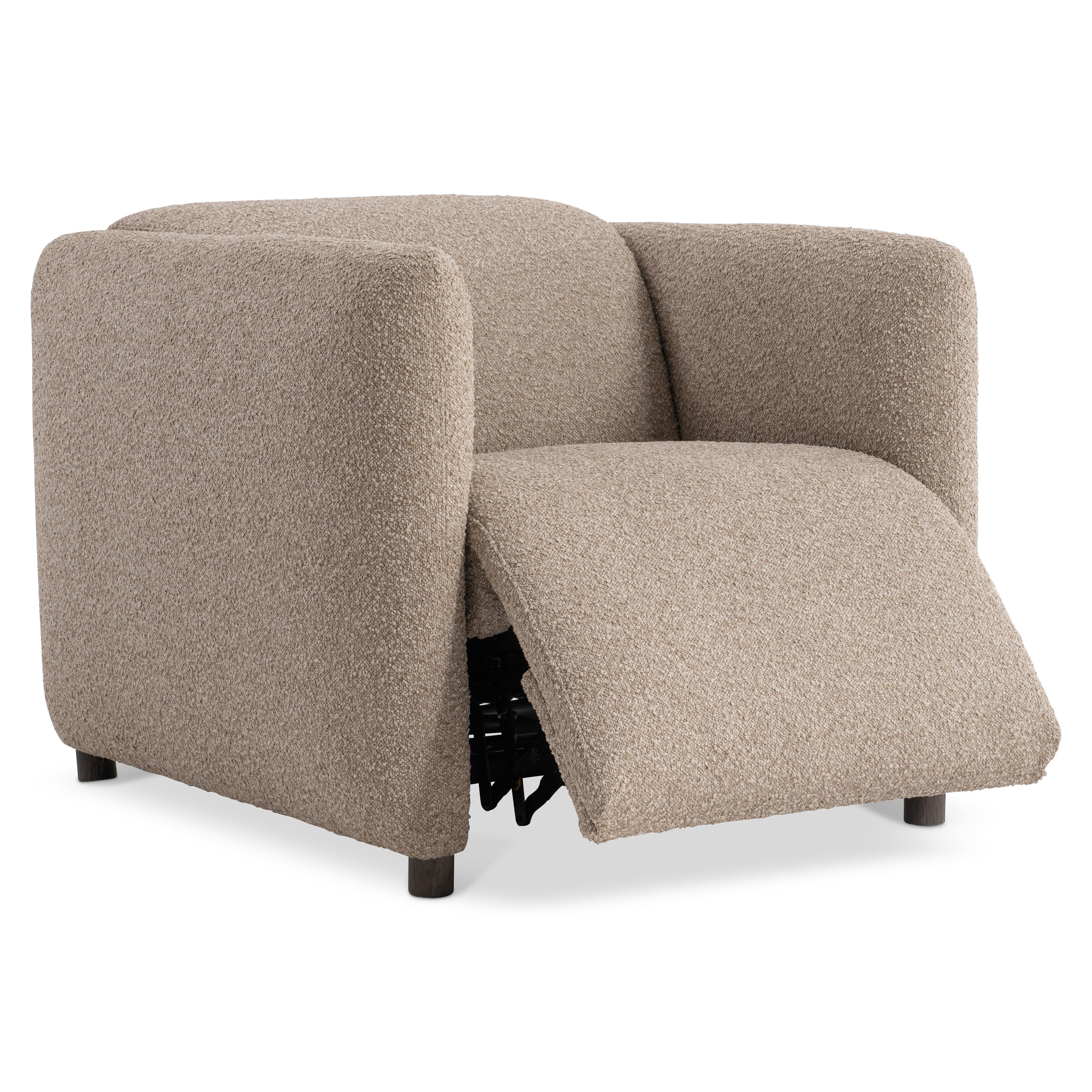Bernhardt Luc Power Motion Chair — Modern Wall-Away Recliner Bernhardt Power Recliner