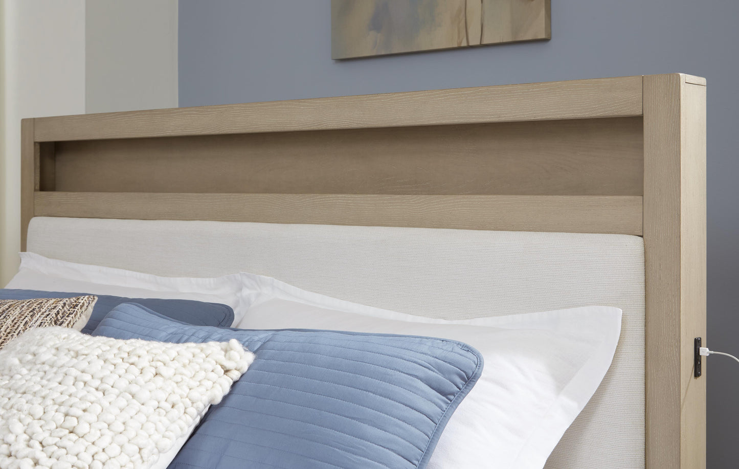 Calmoro California King Bookcase Bed
