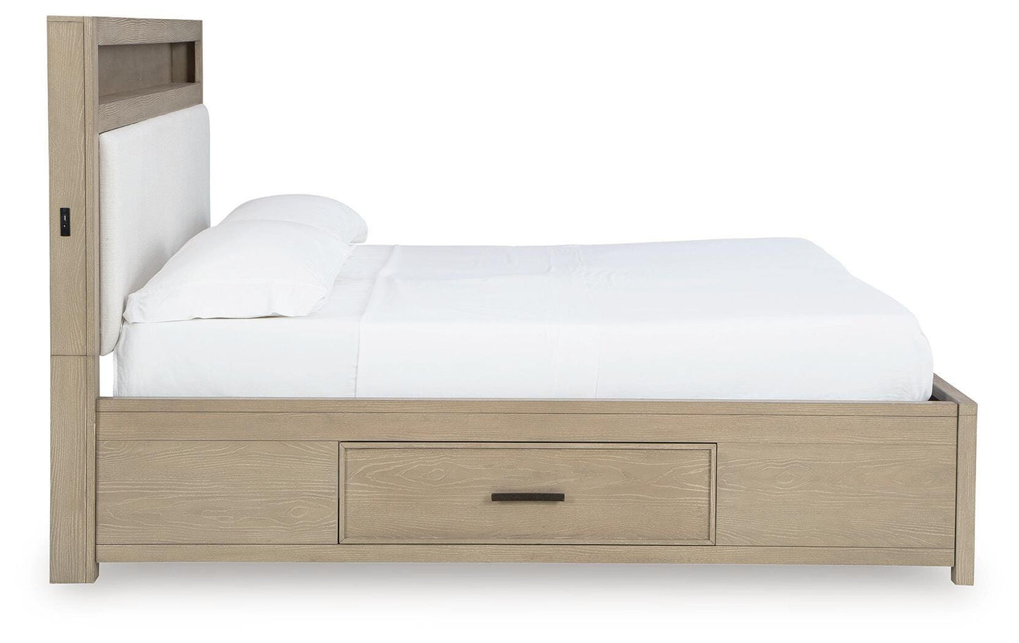 Calmoro California King Bookcase Bed