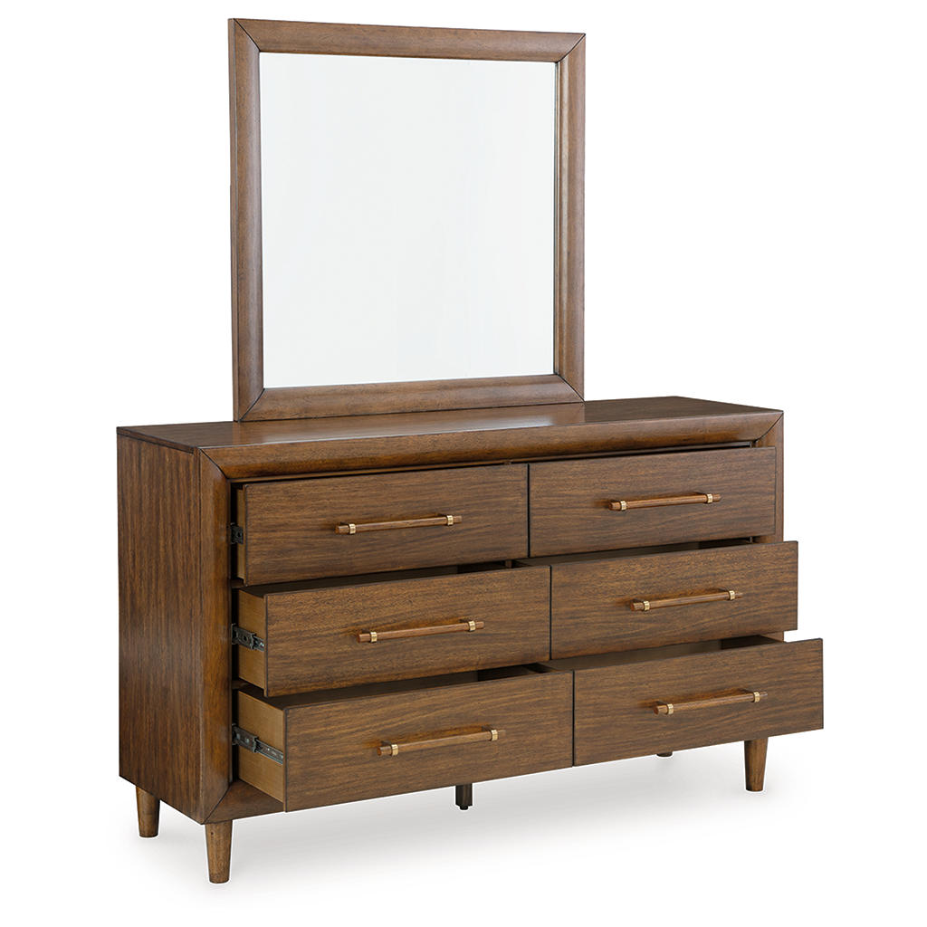 Lyncott Queen Upholstered Bed, Dresser, Mirror and Nightstand Signature Design by Ashley® Uncategorized