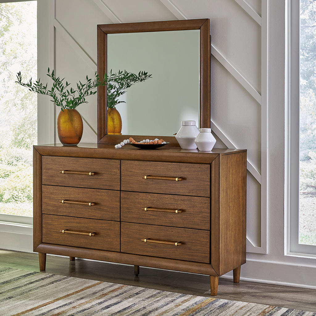 Lyncott Queen Upholstered Bed, Dresser, Mirror and Nightstand Signature Design by Ashley® Uncategorized