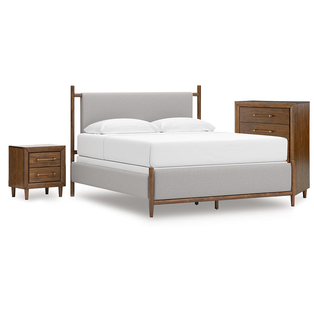 Lyncott King Upholstered Bed, Chest and Nightstand Signature Design by Ashley® Uncategorized